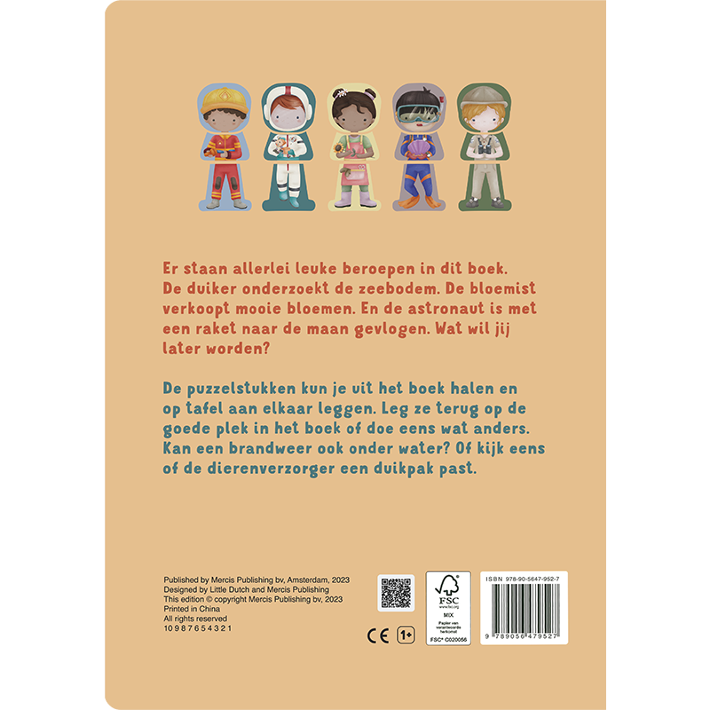 Kinderbuch: Mein Puzzlebuch Berufe NL Anwendung