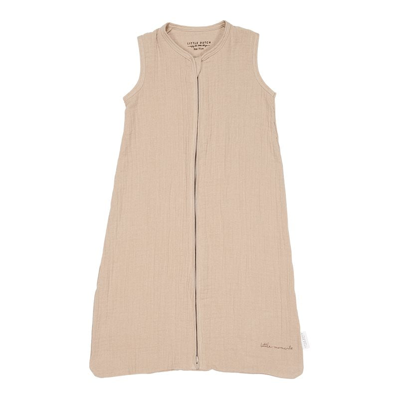 Schlafsack Sommer Hydrophil Beige Studio Aufnahme
