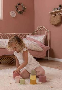 Little Dutch Stapelbecher Rosa 8-teilig
