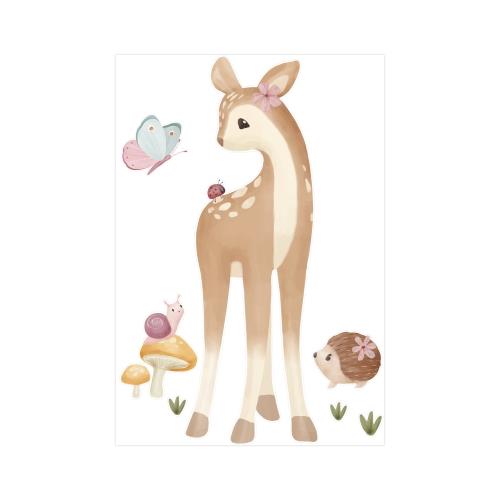 Wandaufkleber Mehrfarbig Fairy Garden Studio Aufnahme