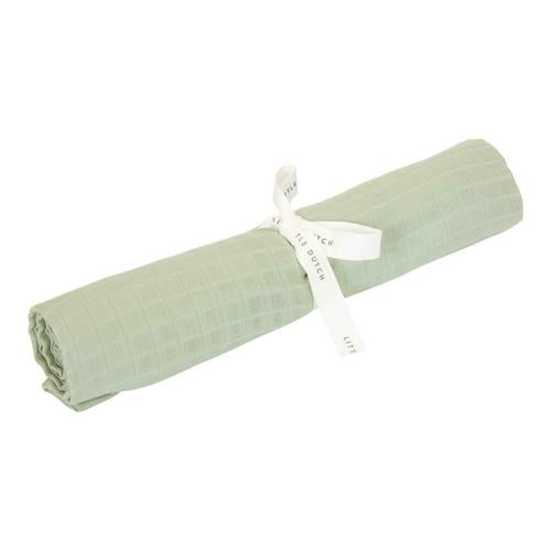 Swaddle Grün Größe 120 cm Essentials Studio Aufnahme