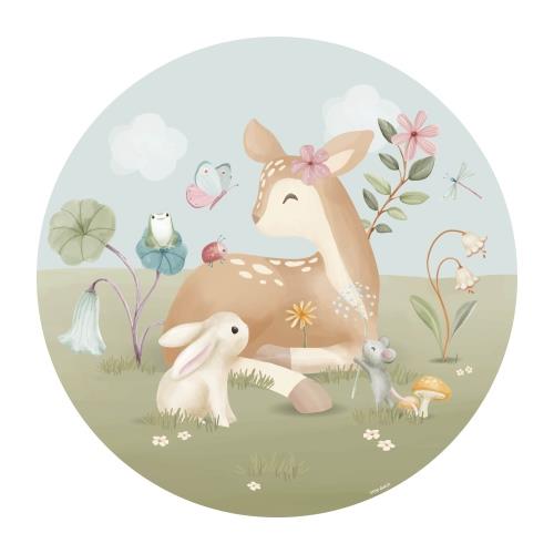 Tapetenkreis Mehrfarbig Fairy Garden Studio Aufnahme