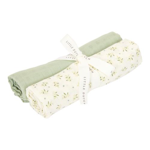 Swaddle Grün Essentials Blueberry Leaves Studio Aufnahme