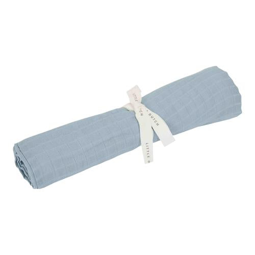 Swaddle Blau Größe 120 cm Essentials Studio Aufnahme