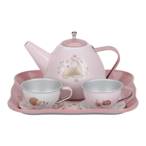Little Dutch Rosa 7-teiliges Teeset Mehrfarbig Fairy Garden