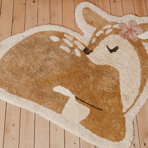 Little Dutch Teppich Reh Detailansicht