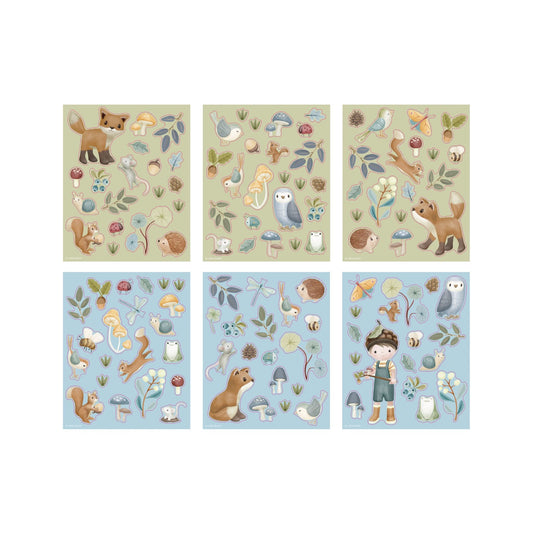 Stickerset Forest Friends Anwendung