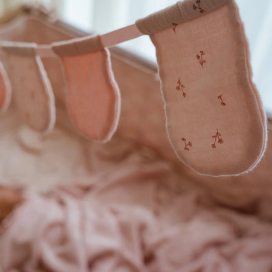 Girlande mit Fähnchen Rosa Essentials Anwendung