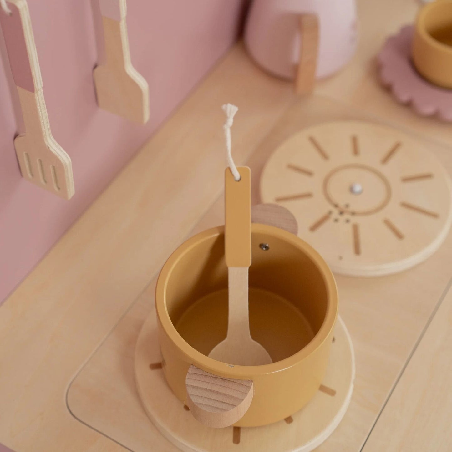 Little Dutch Holzspielküche - rosa - Essentials - Bild 9