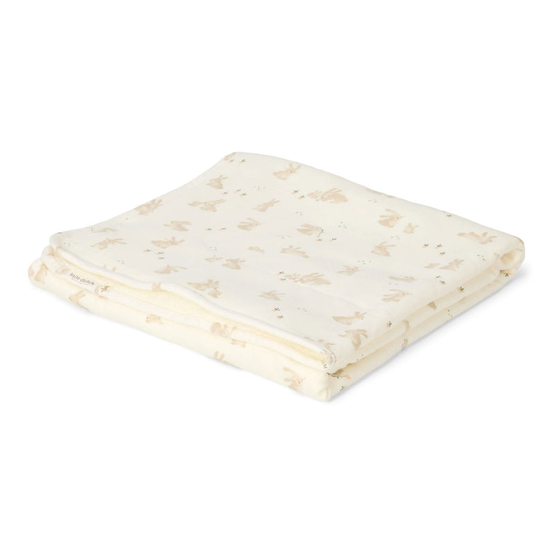 Wiege Decke Weiß Newborn Naturals Baby Bunny Studio Aufnahme