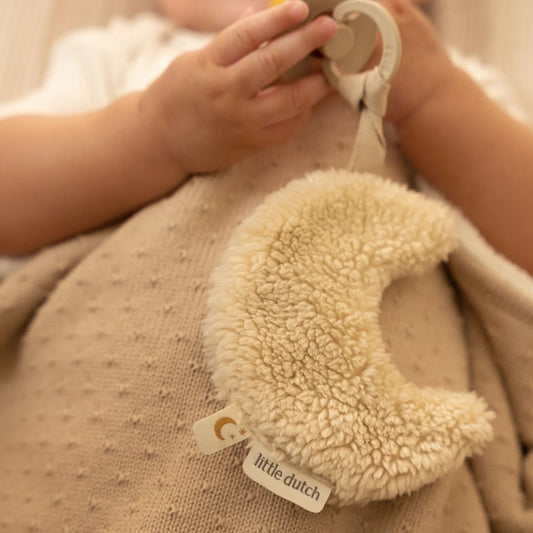 Little Dutch Schnullertuch Weiß Essentials Detailansicht