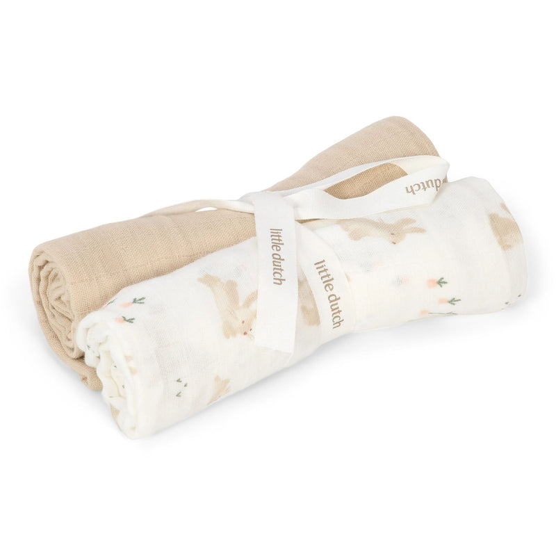 Swaddle Weiß Newborn Naturals Baby Bunny Studio Aufnahme