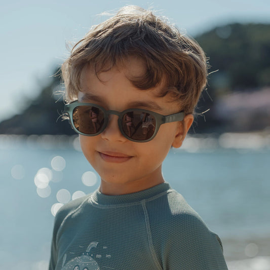 Sonnenbrille Grün Anwendung
