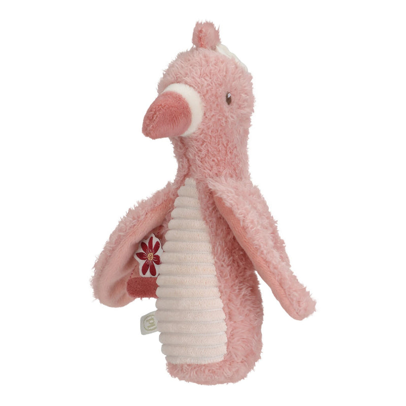 Little Dutch Quietschrassel Flamingo Rosa Blooming Safari - Little Dutch