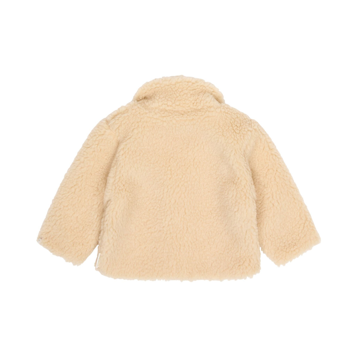 Teddy Cardigan Beige Little Dutch Detail