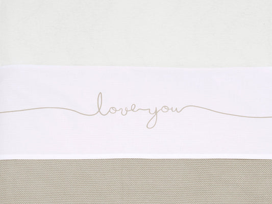 Jollein Bettlaken - Love You