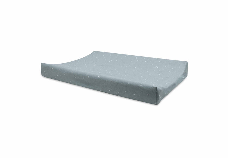 Jollein Wickelauflagenbezug Jersey Twinkling Sea Green Studio