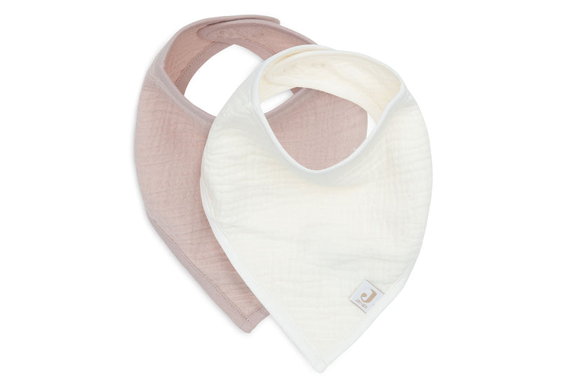 Jollein Lätzchen Bandana - Hydrophil - 2 Stück Wild Rose Studio