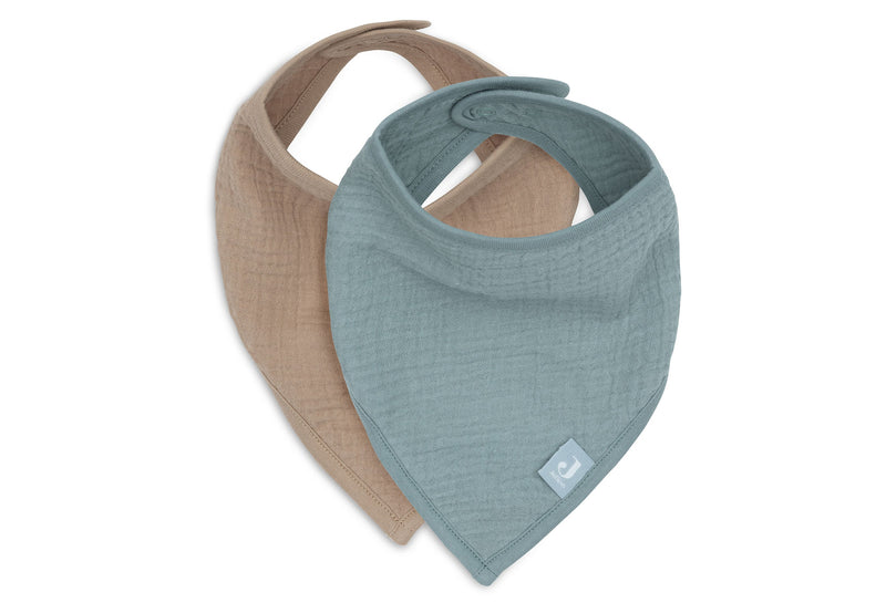 Jollein Lätzchen Bandana - Hydrophil - 2 Stück Sea Green Studio