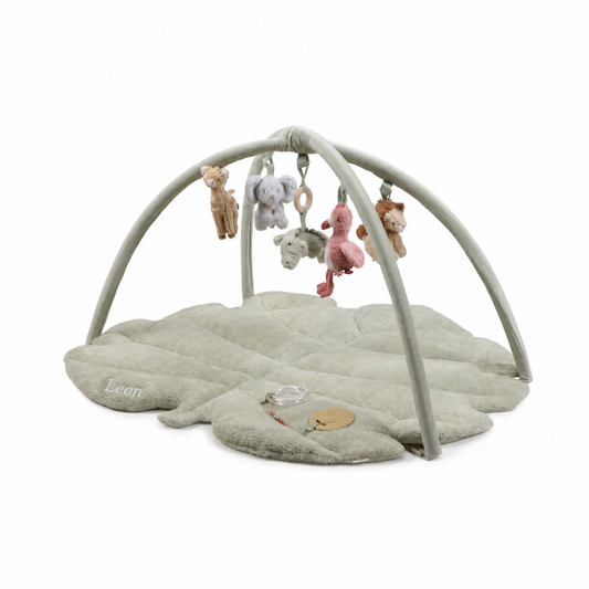 Little Dutch Spielmatte mit Bogen Safari Friends Personalisierung mit Namen