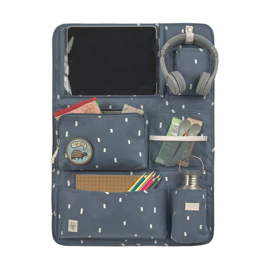 Lässig Auto Organizer Kinder Happy Prints, Dunkelblau Detailansicht