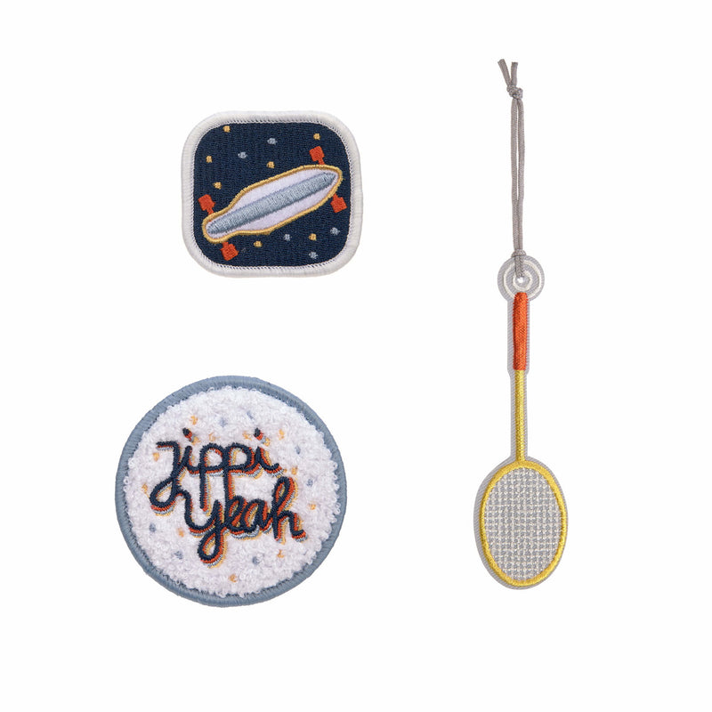 Anhänger & Patches Schul Set Unique, Sport