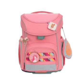 laessig rosa Schulranzen Set 7-teilig Slim mit Zubehör