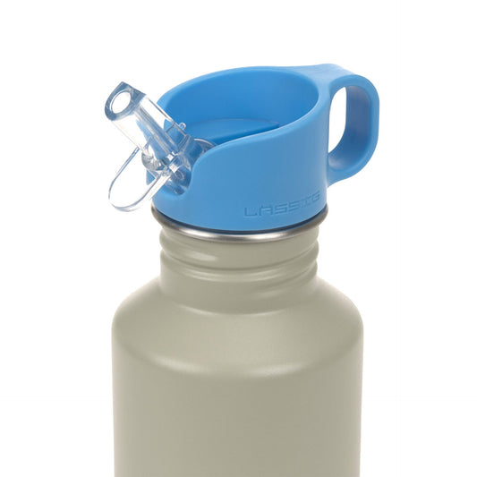 Lässig Edelstahl Kinder Trinkflasche 500 ml Sunny Explorer, Grün Detailansicht