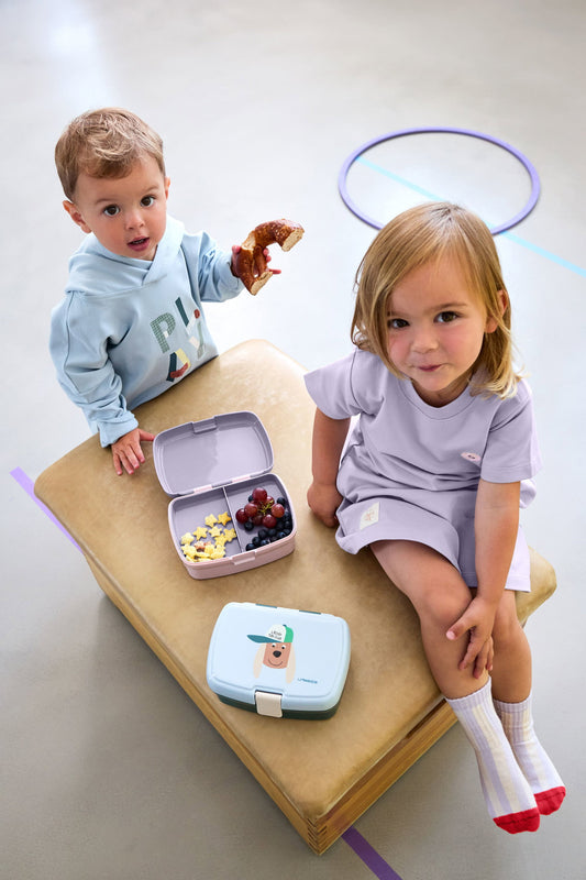 Lässig Brotdose Kinder Tiny Team, Katze Detailansicht