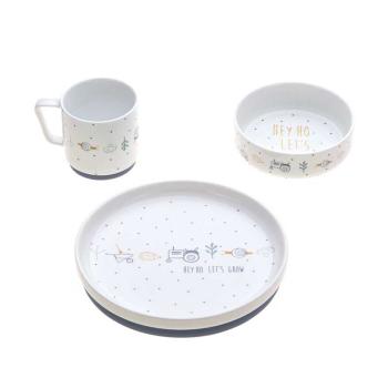 Lässig Kindergeschirr Set Porzellan Dish Set Garden Explorer Traktor