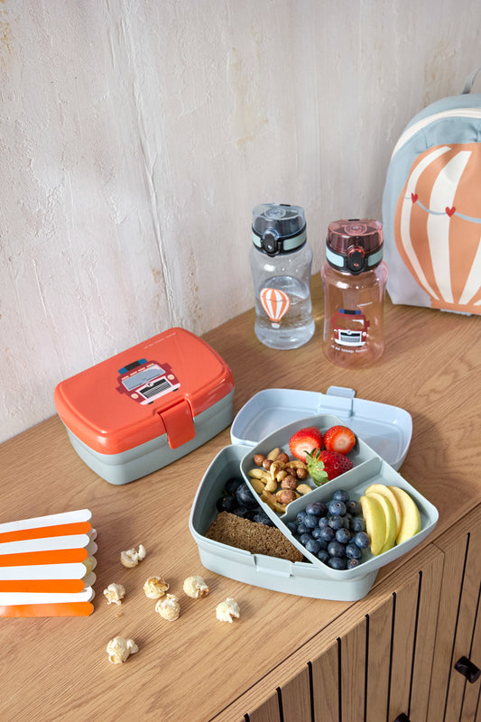 Lässig Brotdose & Trinkflasche Set Lunch Set, Tiny Drivers, Feuerwehr Detailansicht