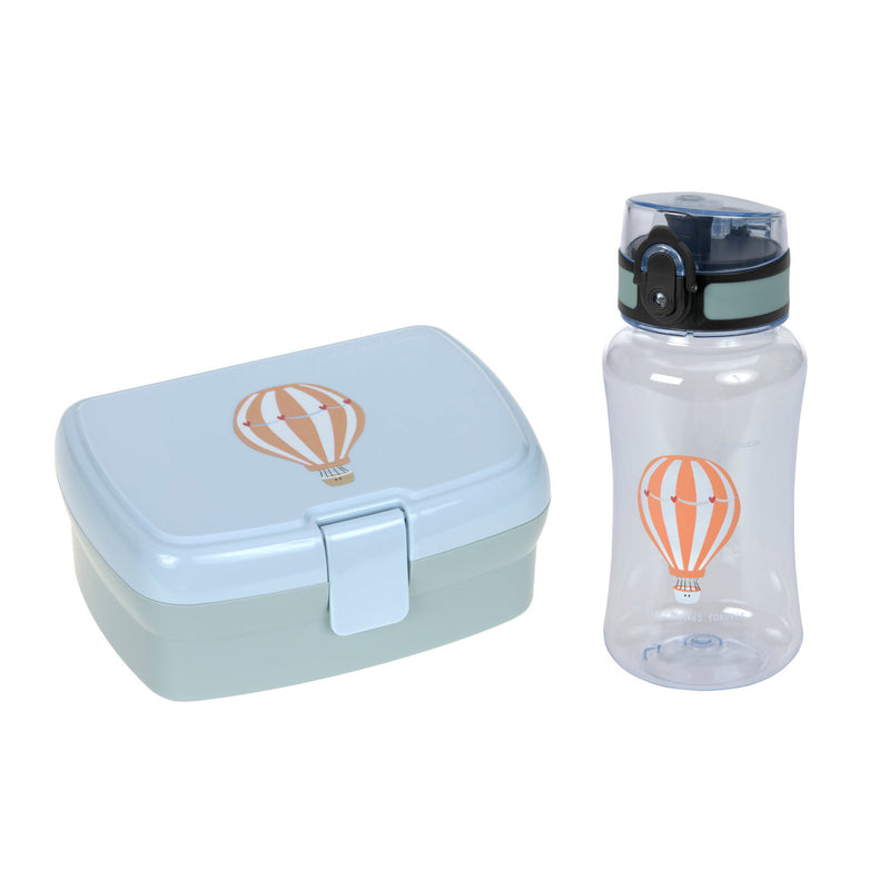 Brotdose & Trinkflasche Set Lunch Set, Tiny Drivers, Ballon