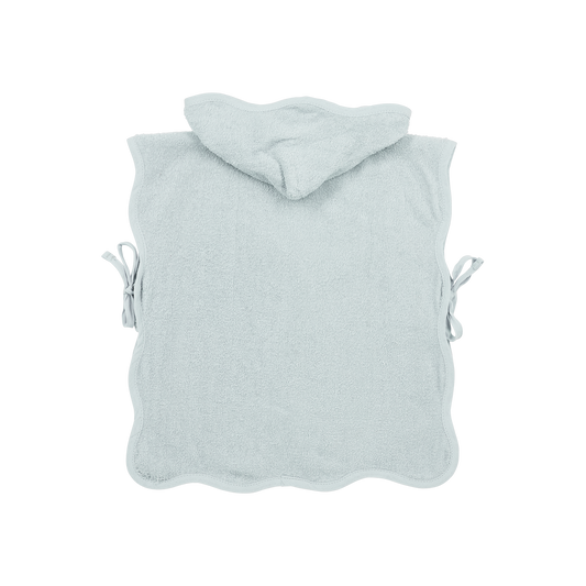 Meyco Badeponcho frottee Wavy Grey Blue