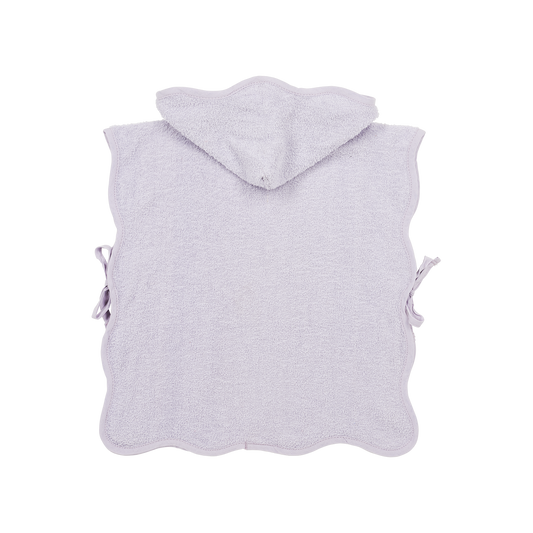 Meyco Badeponcho frottee Wavy Soft Lavender