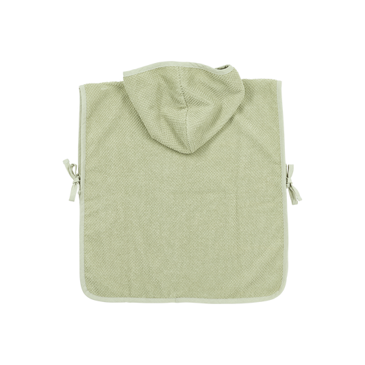 Meyco Badeponcho frottee Popcorn Soft Olive