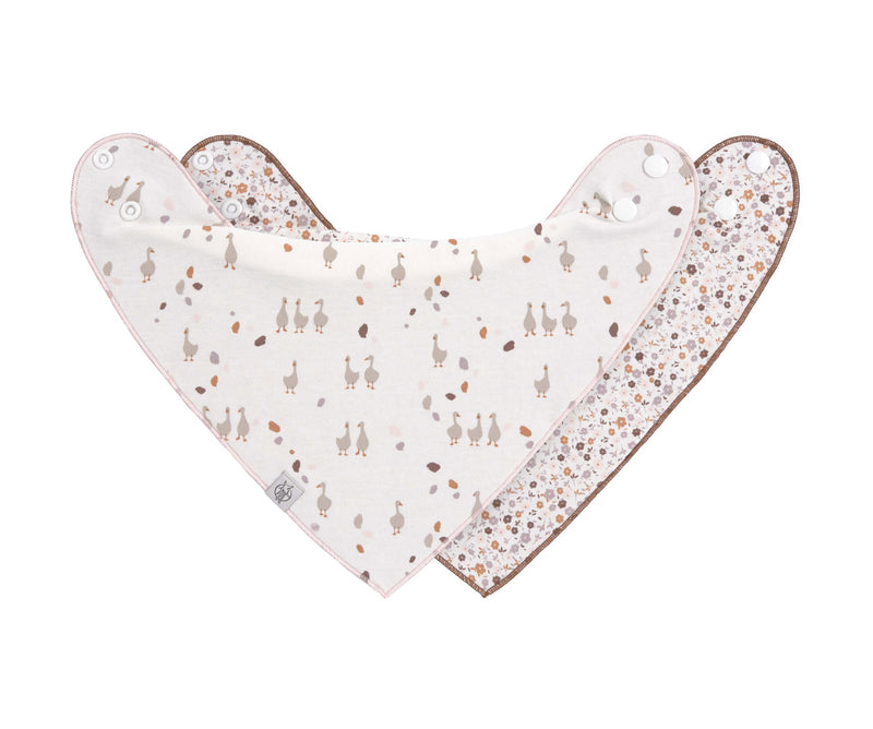 Dreieckstuch Baby (2 Stk) Bandana, Tiny Farmer Gans