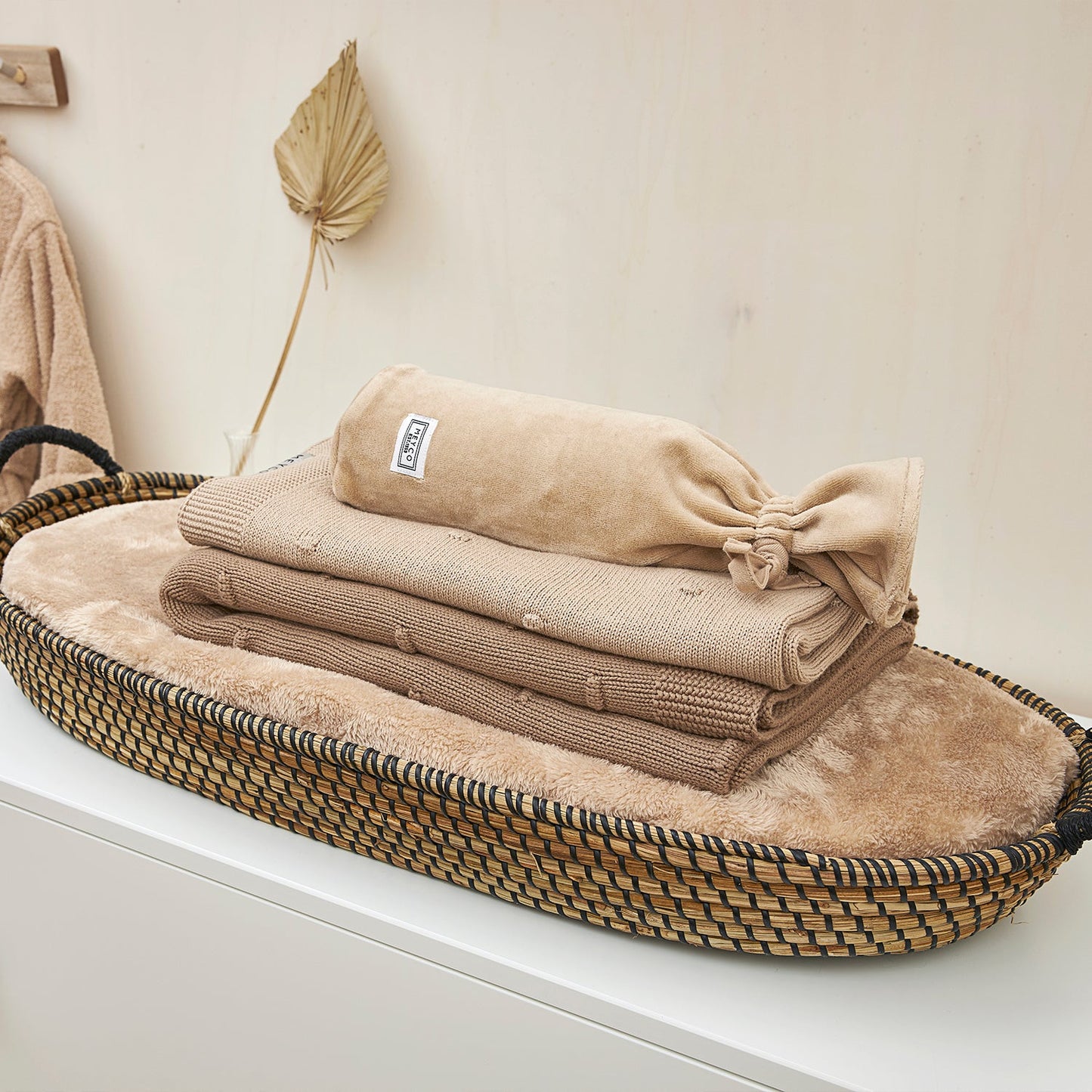 Meyco Decke Mini Knots Sand