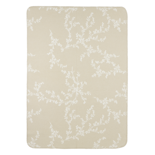 Meyco Decke gewebt Branches Sand
