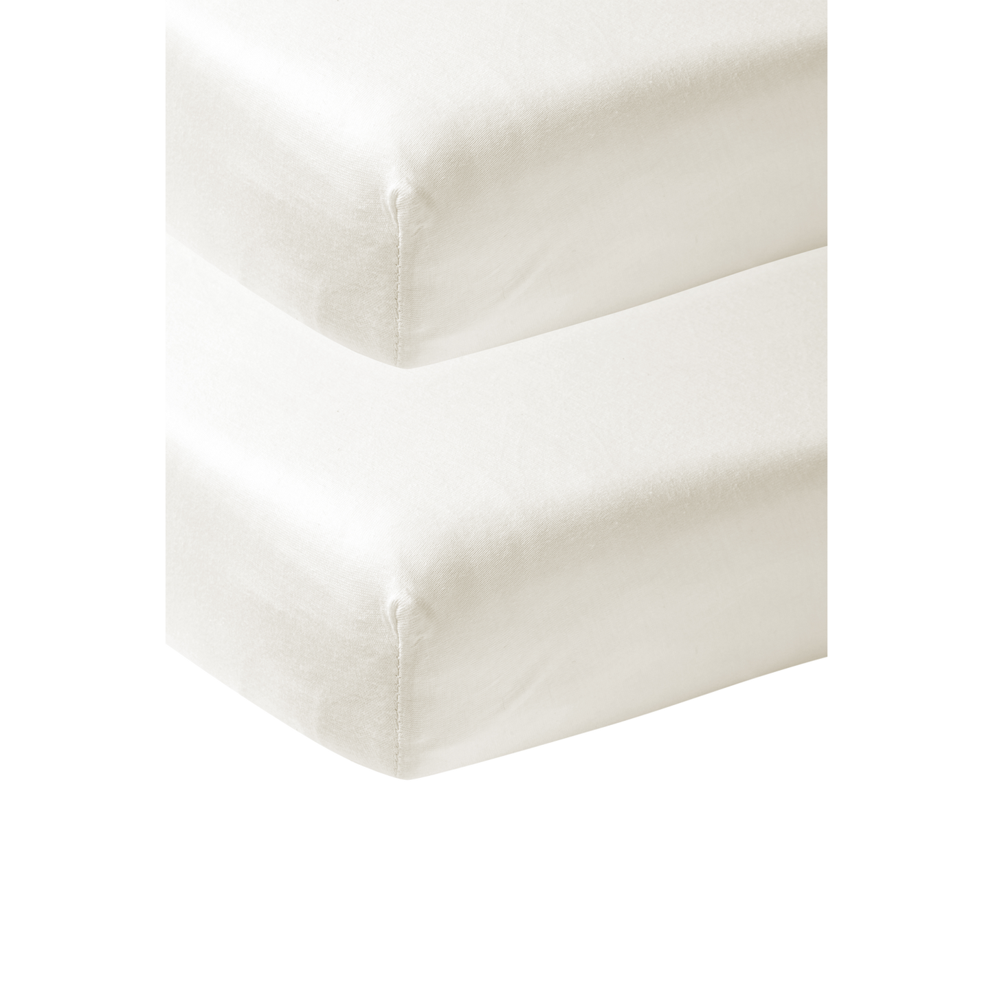 Meyco Spannbettlaken jersey Offwhite