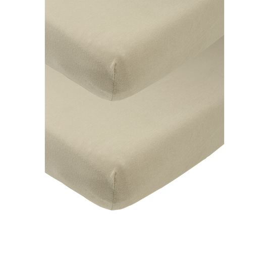 Meyco Spannbettlaken jersey Taupe