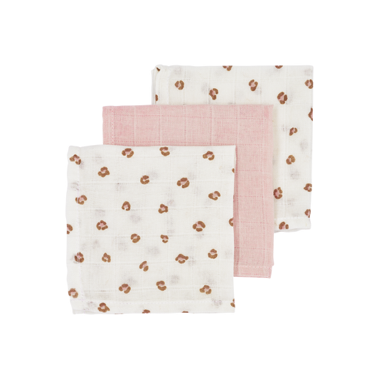 Meyco Musselinwindeln - Mini Panther Soft Pink Mini Panther Soft Pink