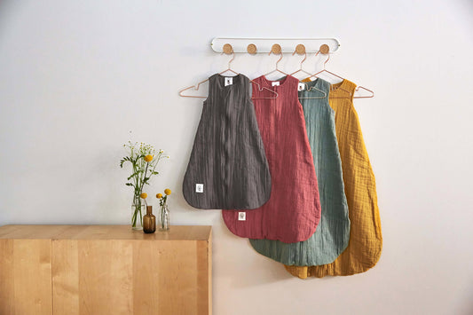 Lässig Baby Sommerschlafsack Tog 1 Bio Baumwolle, Anthrazit Detailansicht
