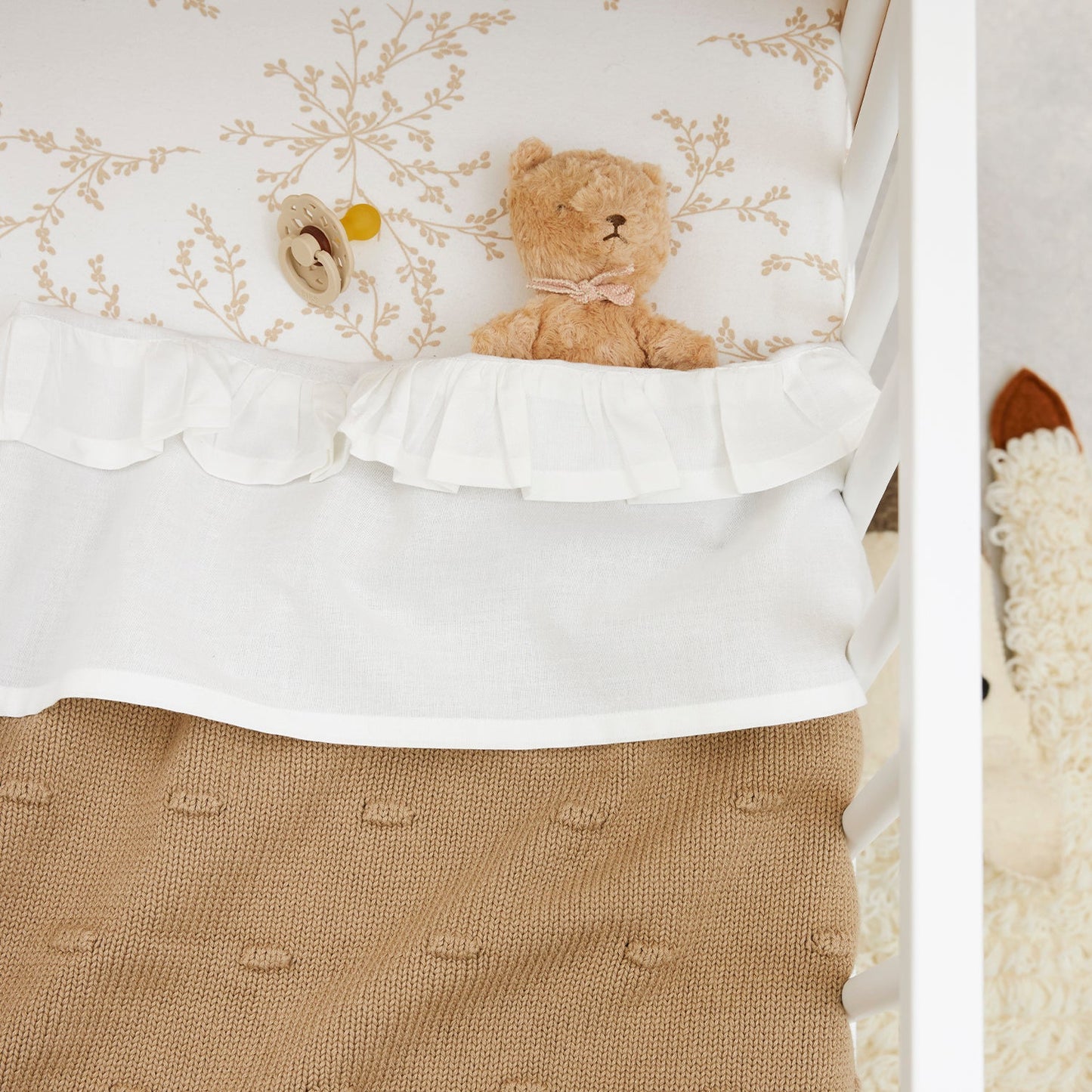 Meyco Bettlaken Ruffle White