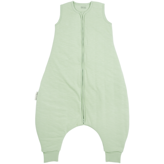 Meyco Schlafsack Jumper gefüttert interlock jersey Slub Soft Green