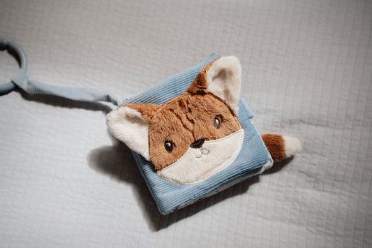 Little Dutch Hellblau Baby Buggybuch Forest Friends Detailansicht