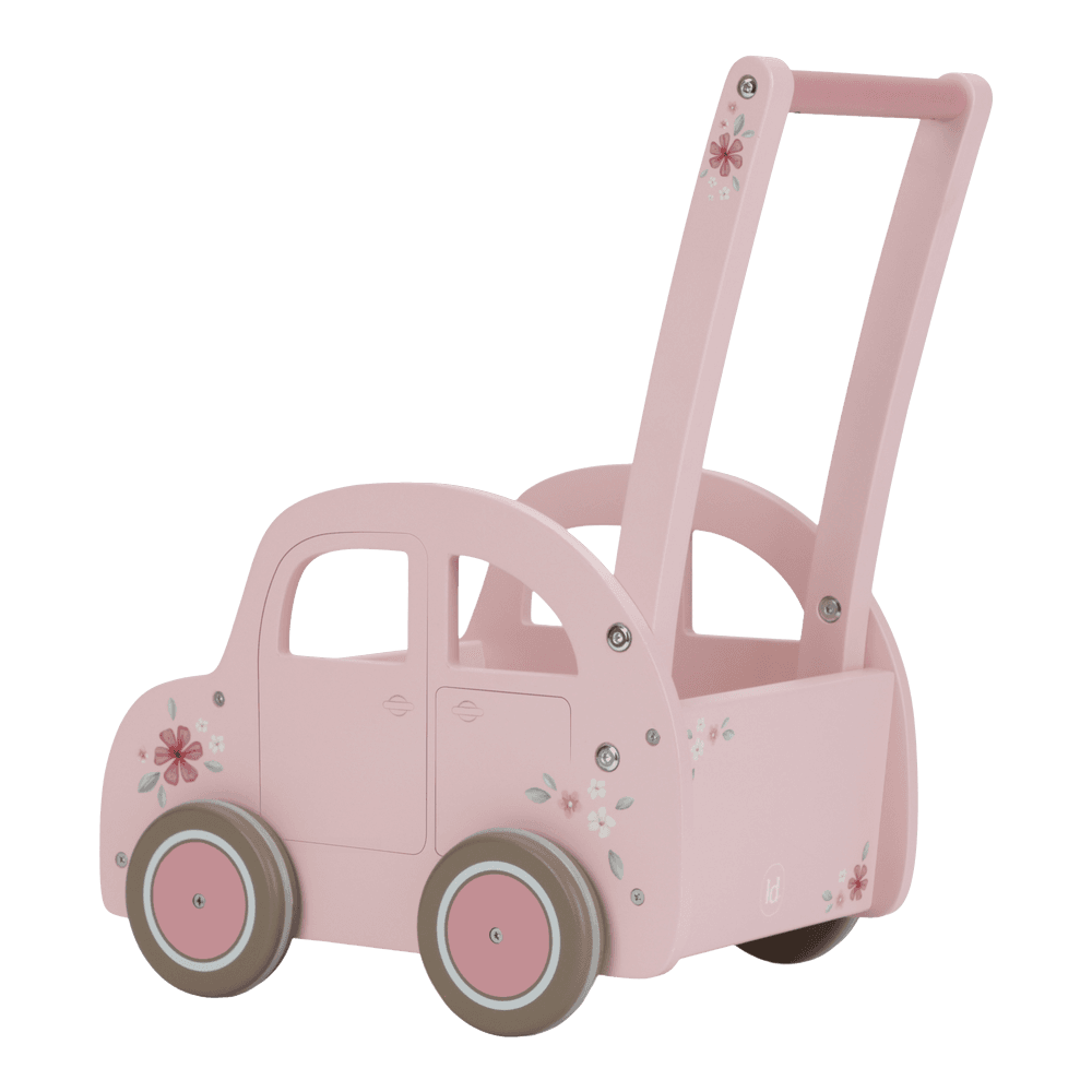 Little Dutch rosa Laufwagen Holz Fairy Garden