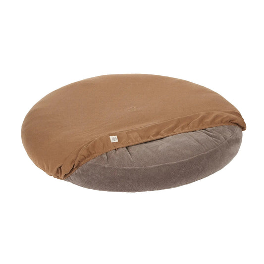 Palopa Hundebett Rund Bezug - Donut Fippa Braun