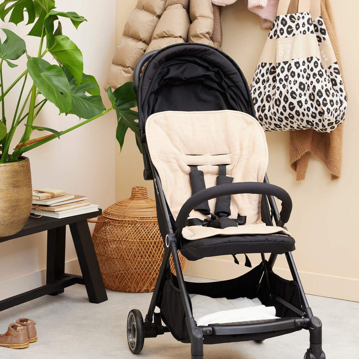 Meyco Buggy einlage frottee Sand