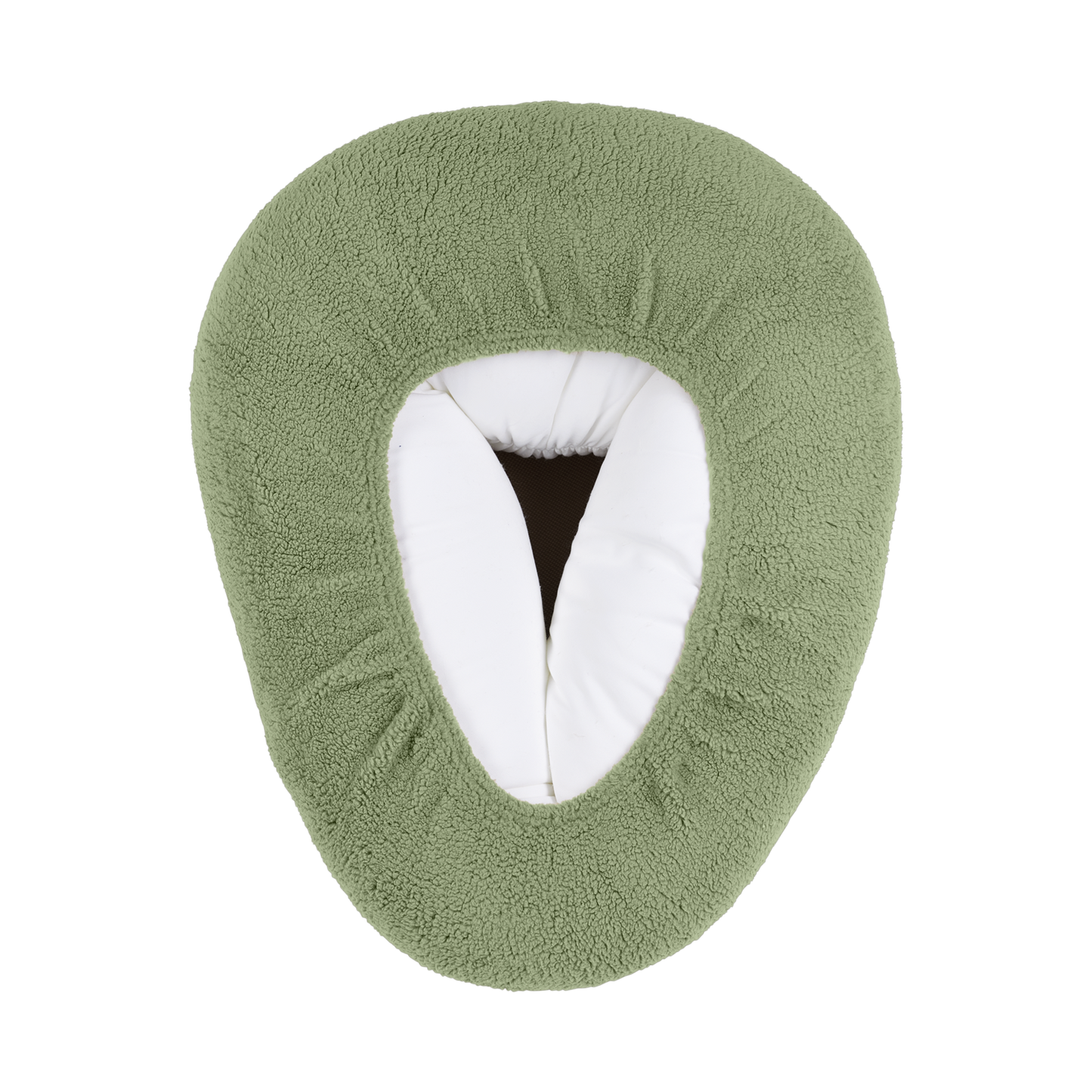 Meyco Relaxbezüge für Stillkissen Teddy Olive Green