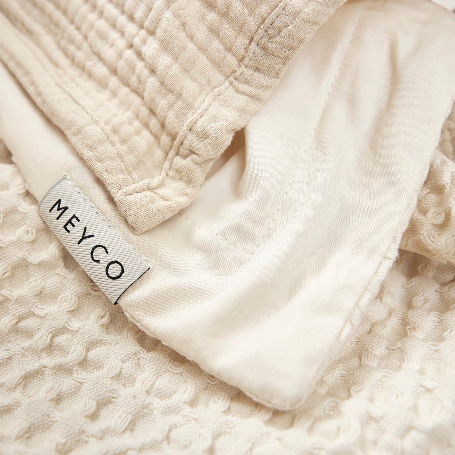 Meyco Decke Waffle Cotton Nature